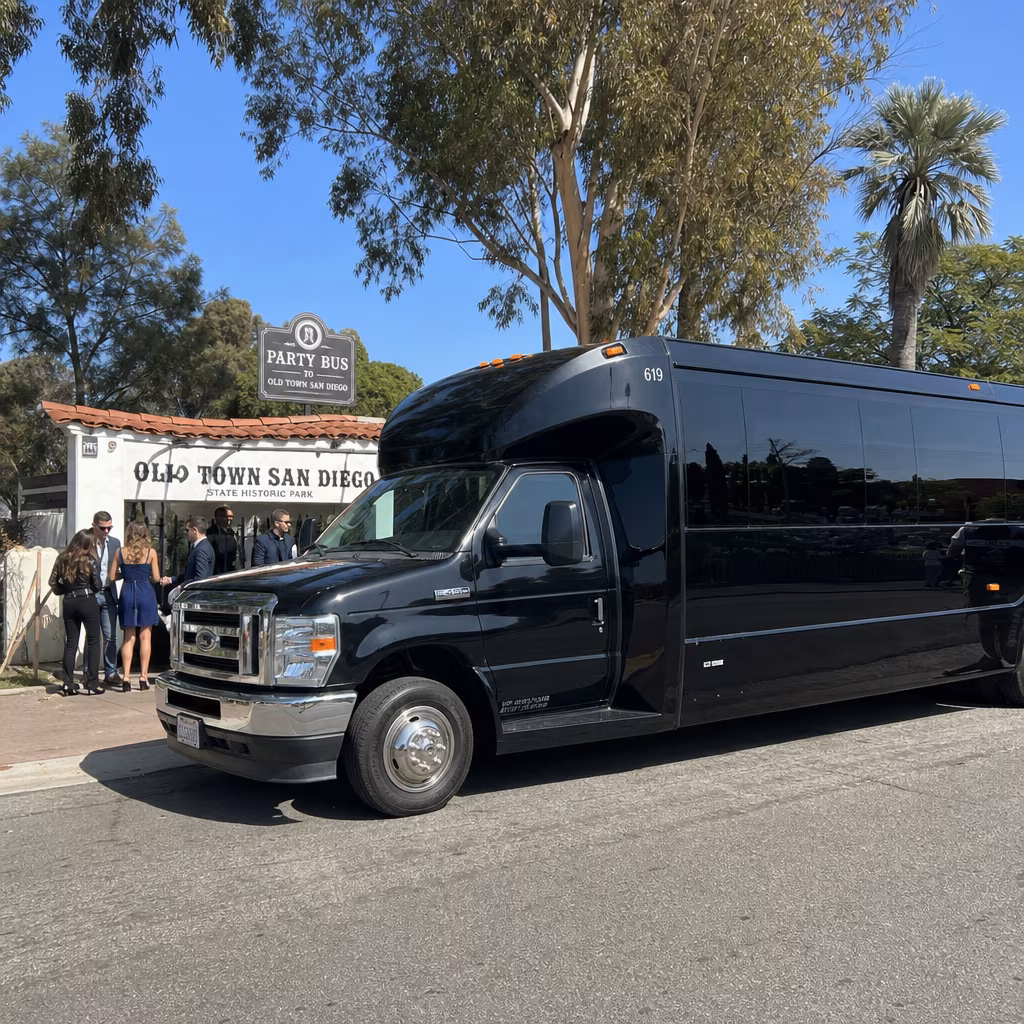 Party Bus to Old Town San Diego