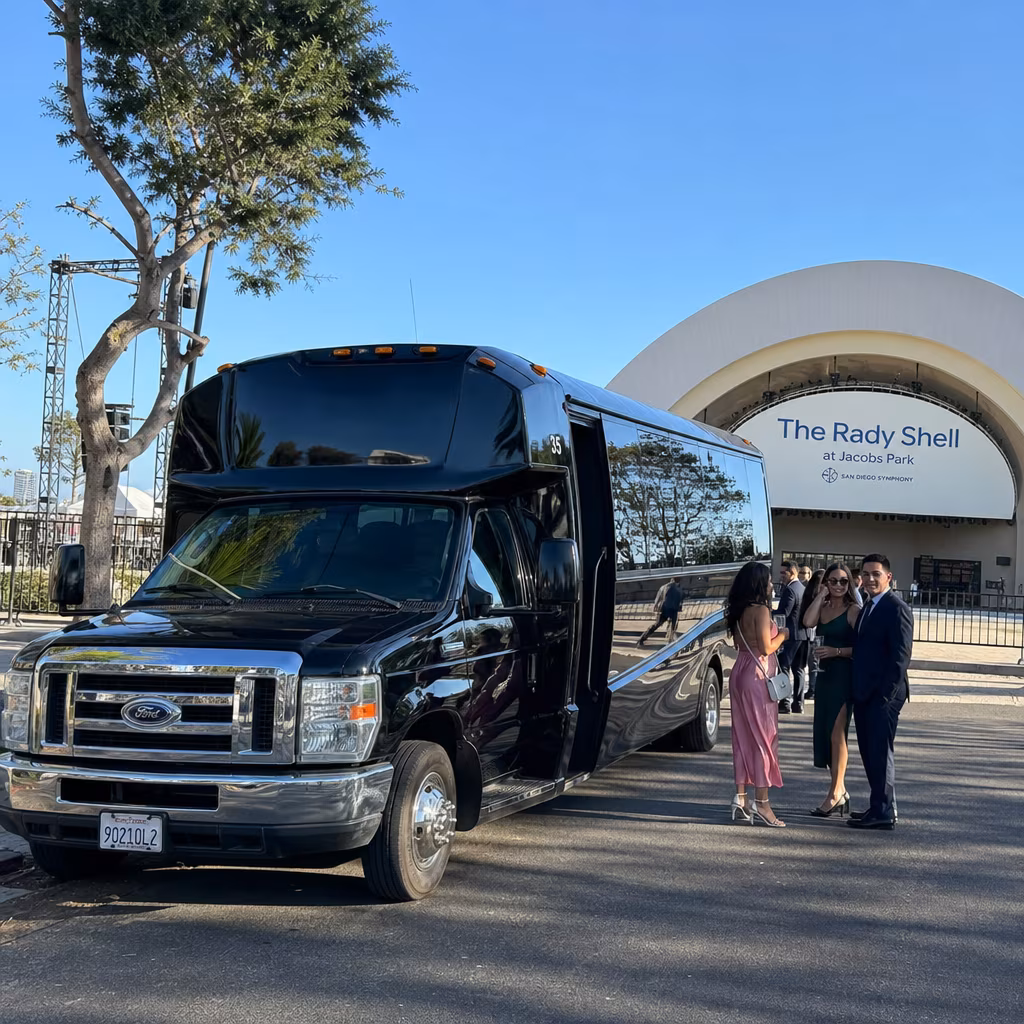 Party Bus to the Rady Shell at Jacobs Park