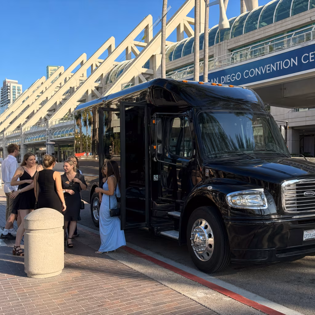 Party Bus to the San Diego Convention Center
