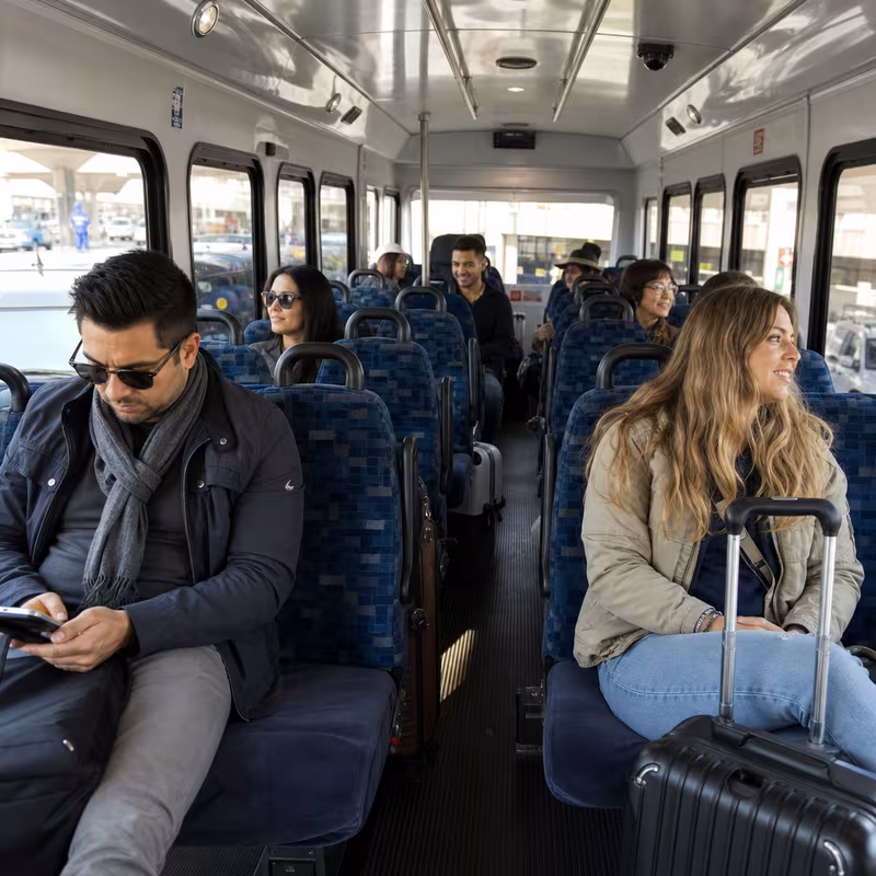 San Diego Airport Transportation fleet vehicle