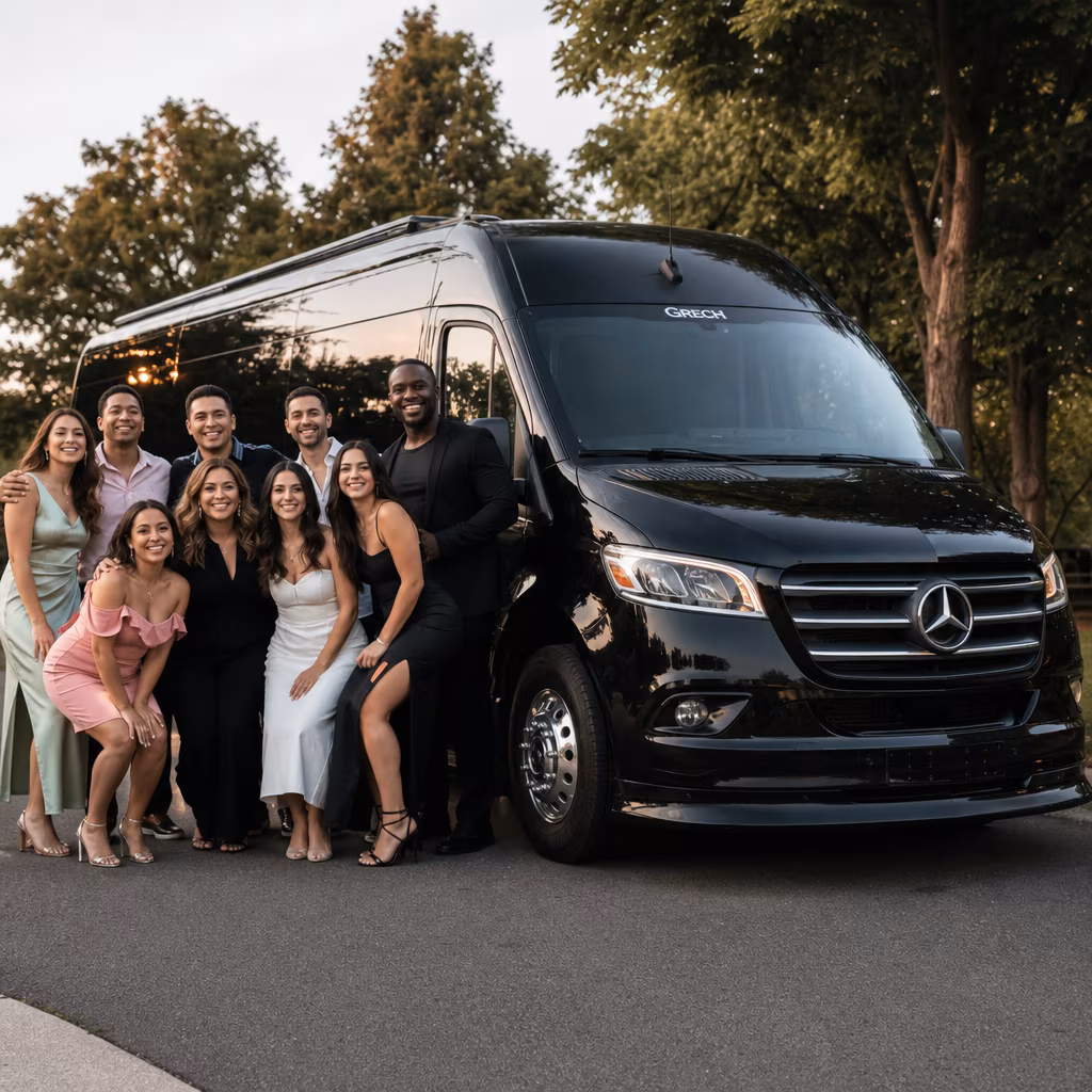 Birthday party bus