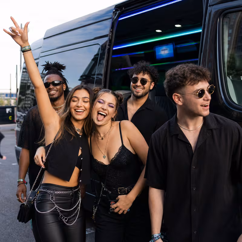 San Diego Concert Transportation fleet vehicle