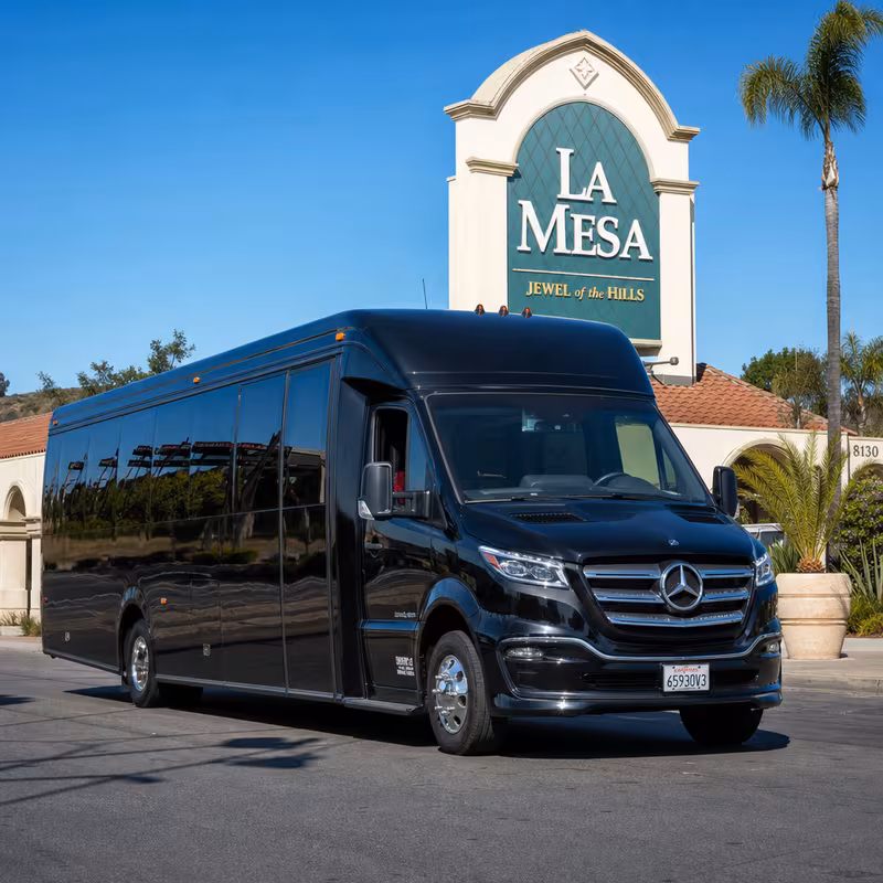 La Mesa Party Bus Rental
