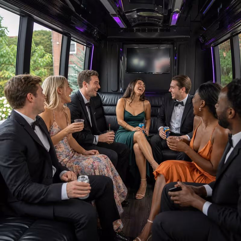 San Diego Prom & Homecoming Transportation fleet vehicle