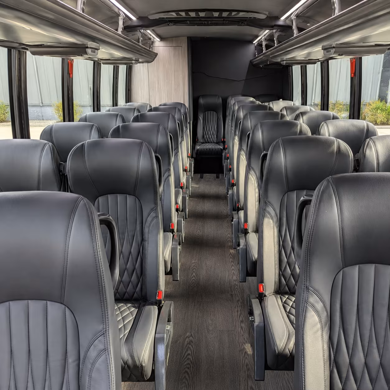 San Diego Airport Shuttle & Transportation party bus exterior