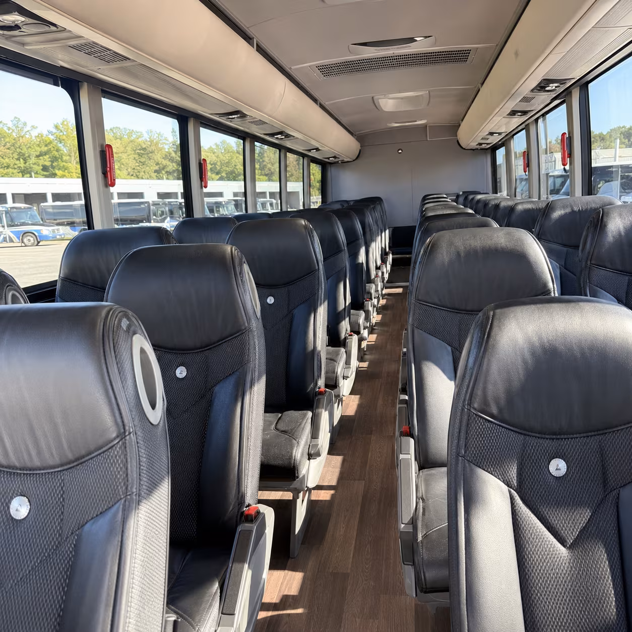 San Diego Airport Shuttle & Transportation party bus exterior