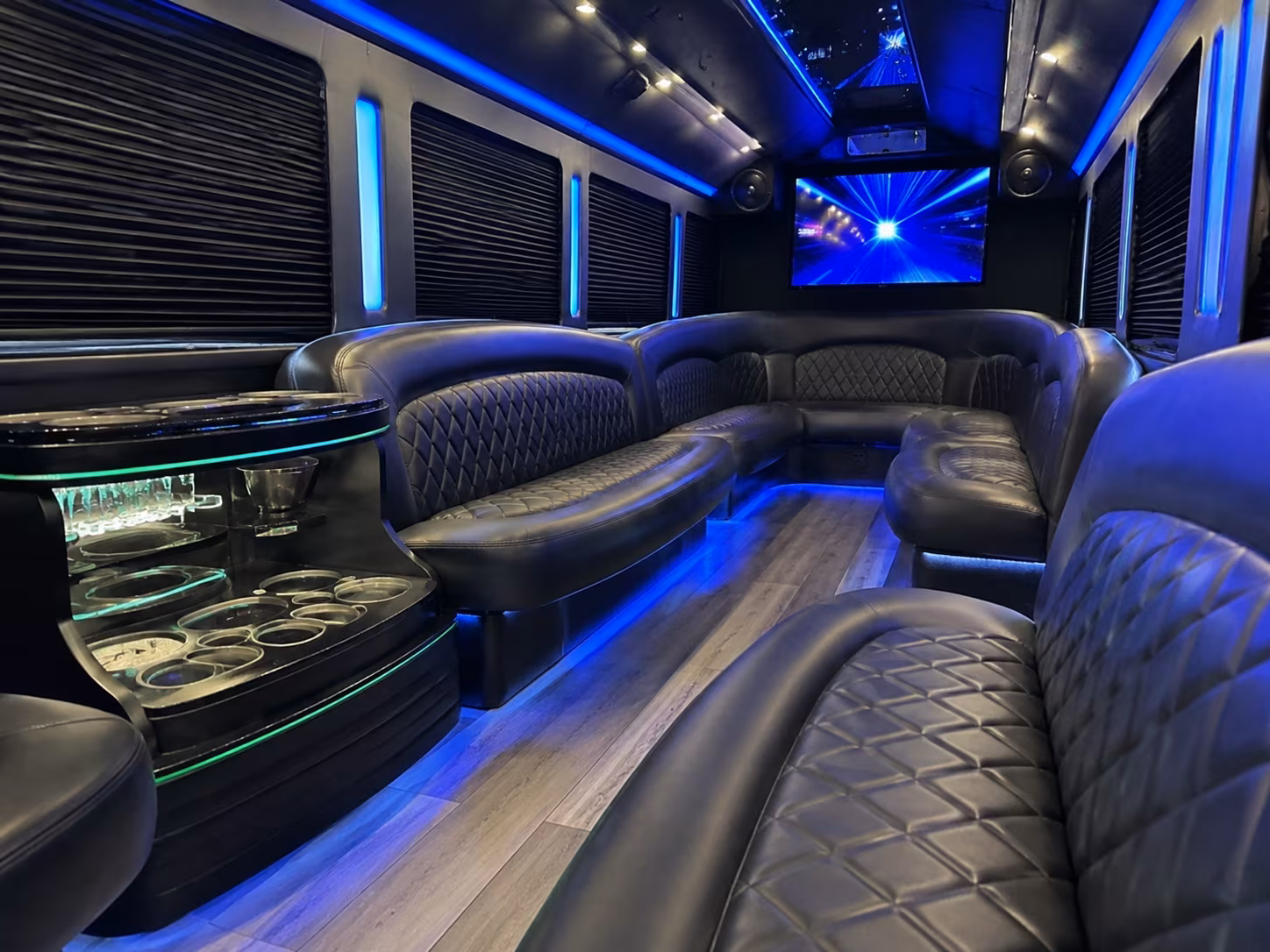San Diego Concert & Music Festival Transportation party bus exterior