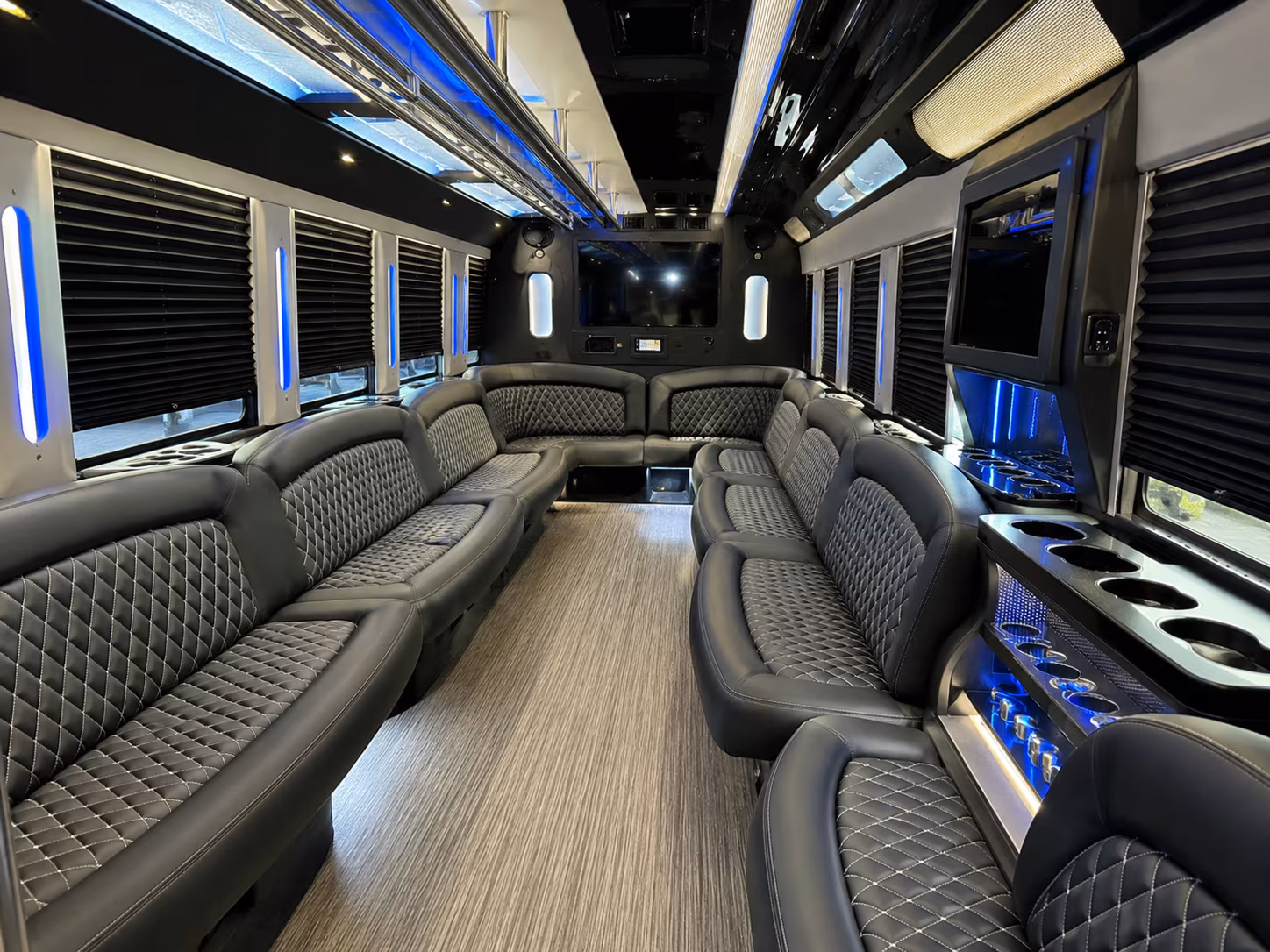 San Diego Concert & Music Festival Transportation party bus exterior