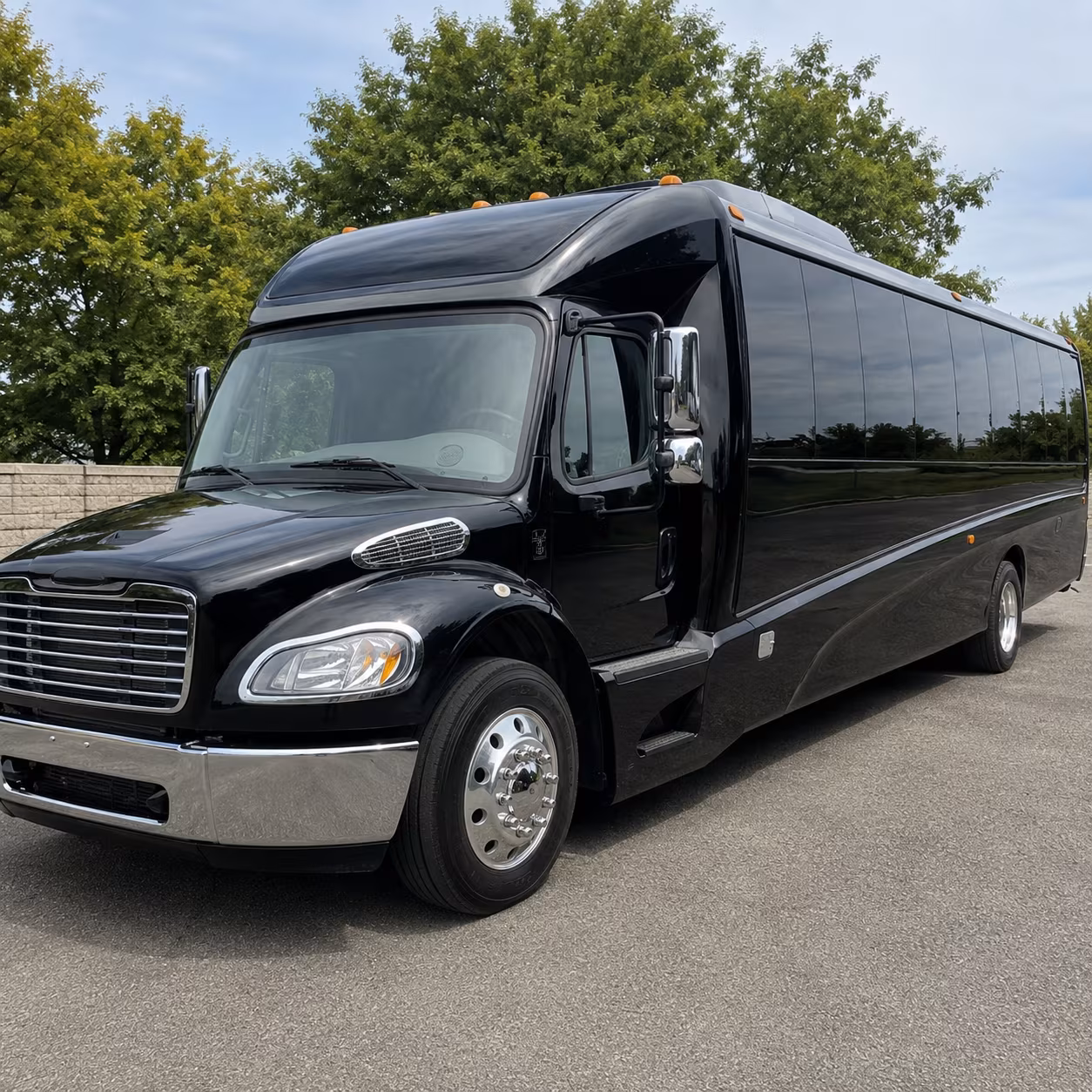 San Diego Corporate Transportation party bus exterior