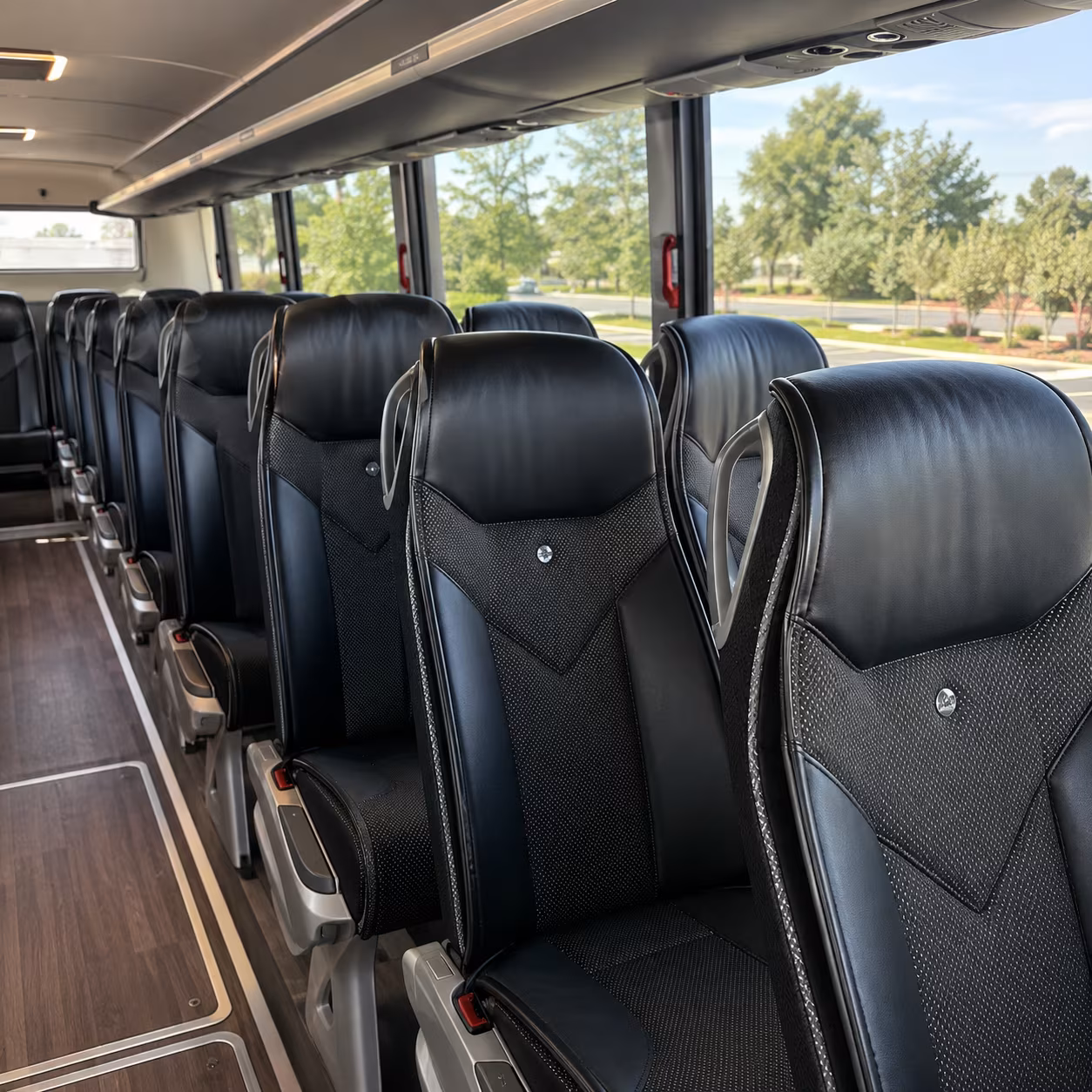 San Diego Corporate Transportation party bus exterior