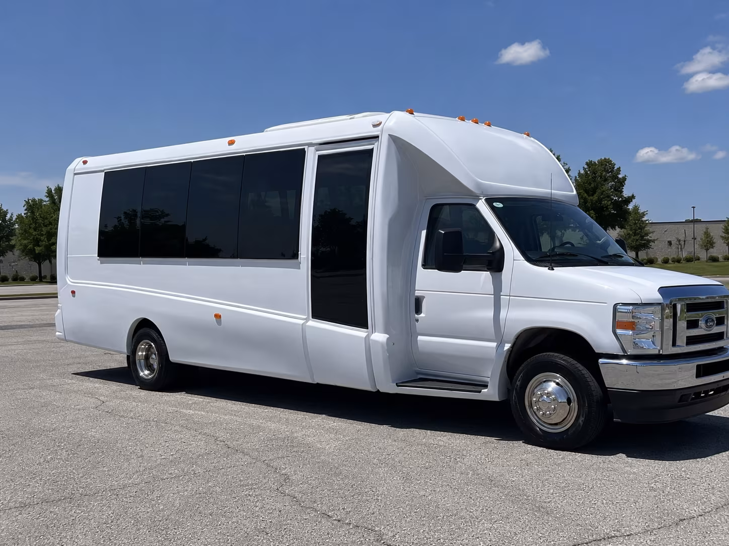 San Diego Prom & Homecoming Transportation party bus exterior