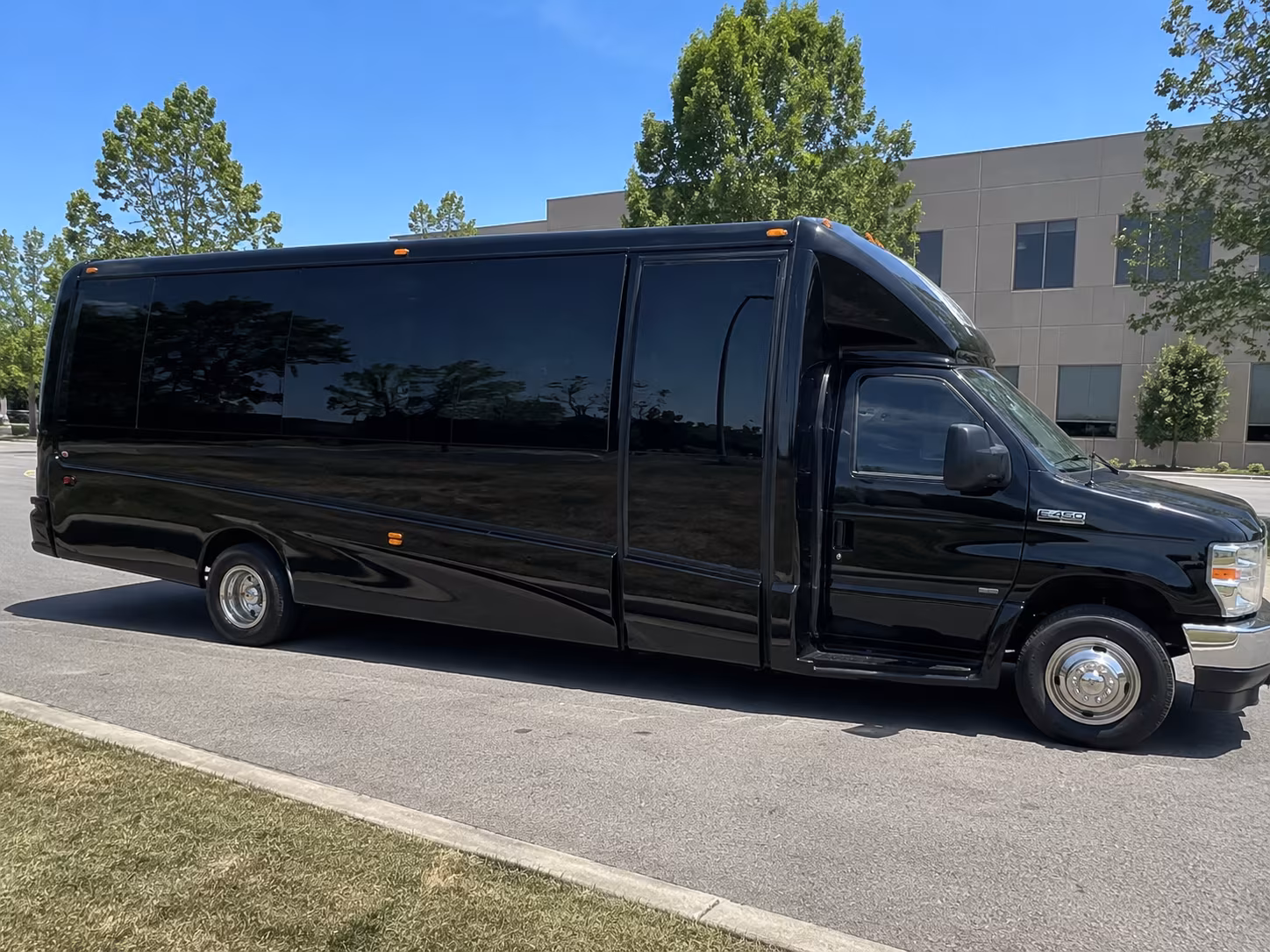 San Diego Prom & Homecoming Transportation party bus exterior