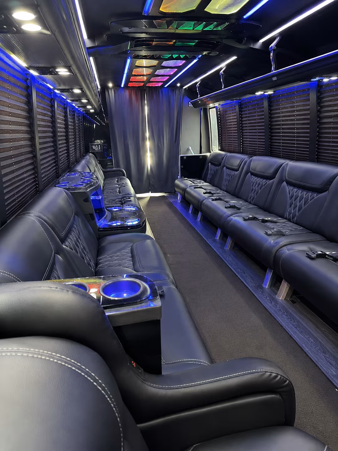 San Diego Prom & Homecoming Transportation onboard seating