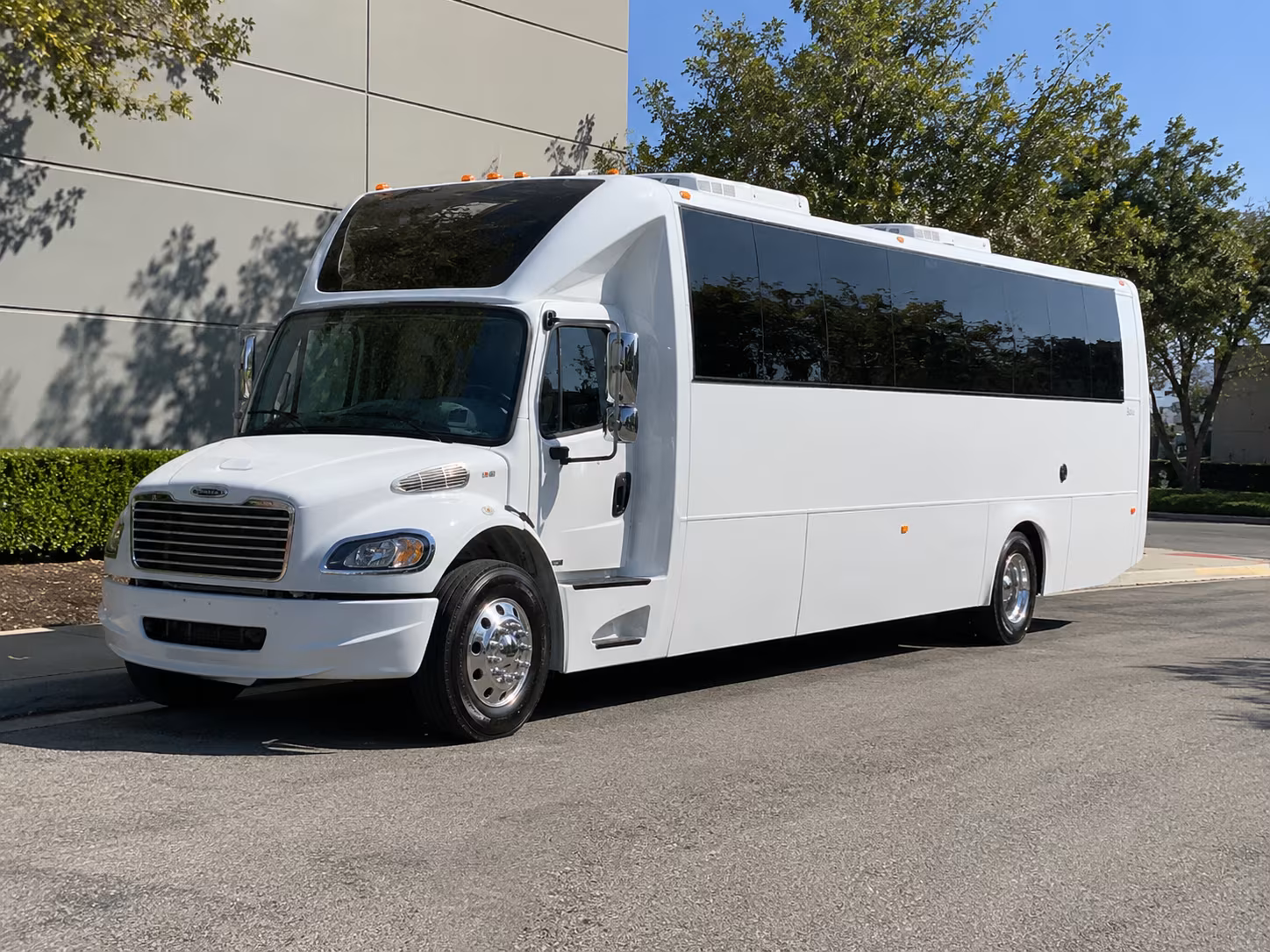 San Diego Prom & Homecoming Transportation party bus exterior