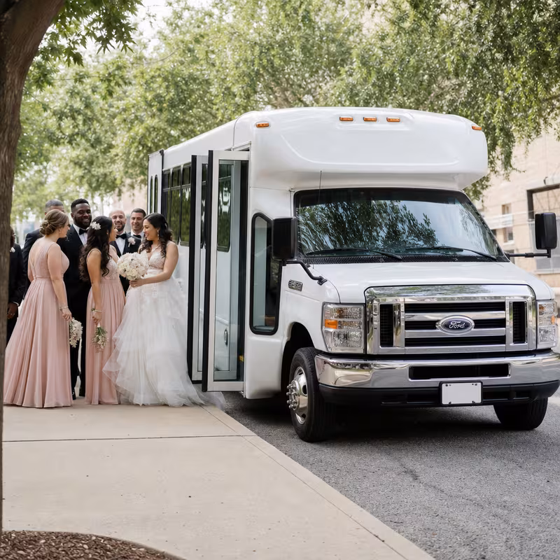 San Diego Wedding Transportation fleet vehicle
